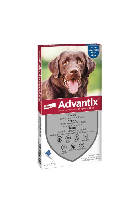 ADVANTIX SPOT ON*4PIP 4ML 25KG