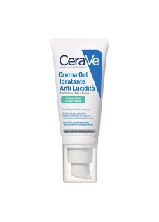CeraVe Crema Gel Idratante Viso Anti Lucidità per Pelli da Miste a Grasse, 52ml
