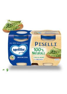 Mellin Omogeneizzato Piselli 2X125G