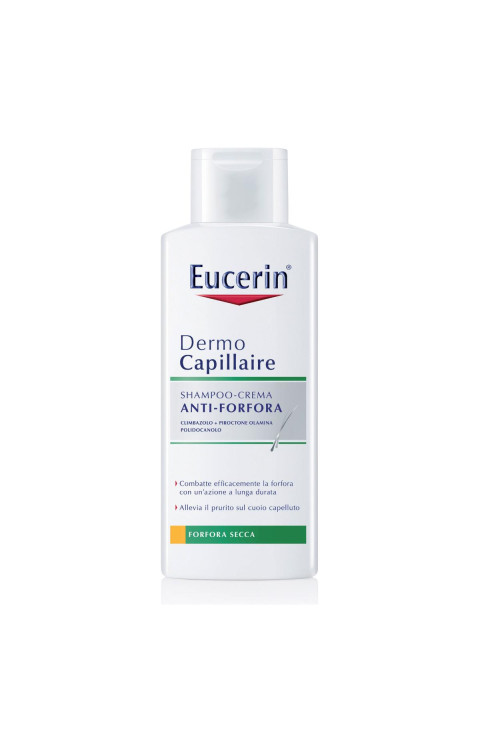 Eucerin Dermo Capillaire Shampoo/crema anti forfora secca 250 ml