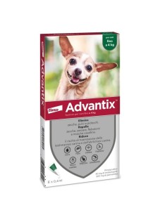 ADVANTIX SPOT ON*6PIP 0-4KG