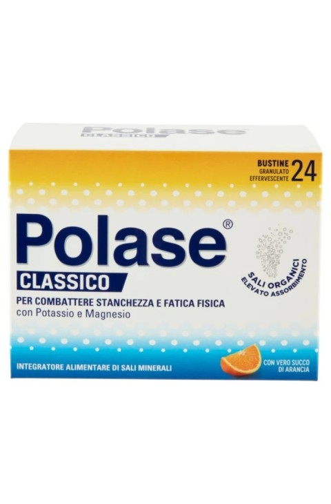 Poolase Classico Gusto Arancia Integratore per Stanchezza 24 Bustine