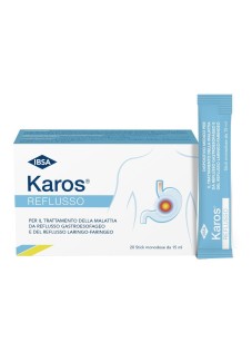 IBSA Karos - Reflusso Dispositivo Medico, 20 stick monodose da 15ml
