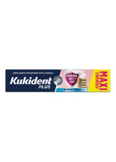 Kukident Plus Pasta Adesiva Barriera Anti Cibo Gusto Neutro 57g