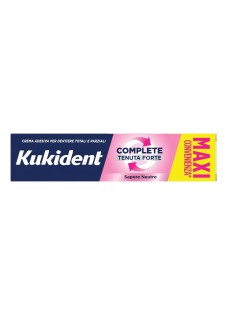 Kukident Complete Sapore Neutro Pasta Adesiva per Dentiere 70g