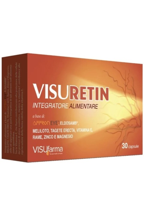 Visuretin Integratore per Supporto Visivo 30 Capsule Visuretin Integratore per Supporto Visivo 30 Capsule