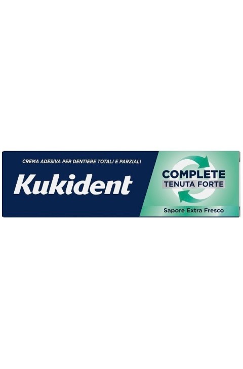 Crema Adesiva Dentiera Kukident Complete Extra Fresco 47g
