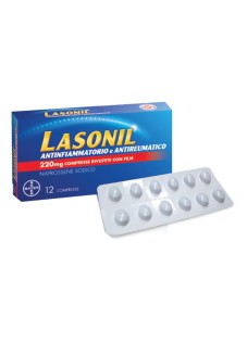 Lasonil Antinfiamm Antidolorifico e Antinfiammatorio contro Dolore Muscolare e Articolare, 12 Compresse