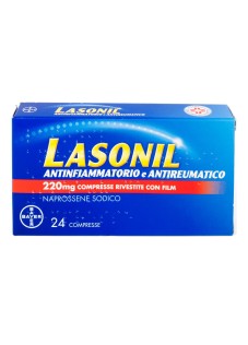 Lasonil Antinfiamm Antidolorifico e Antinfiammatorio contro Dolore Muscolare e Articolare, 24 Compresse