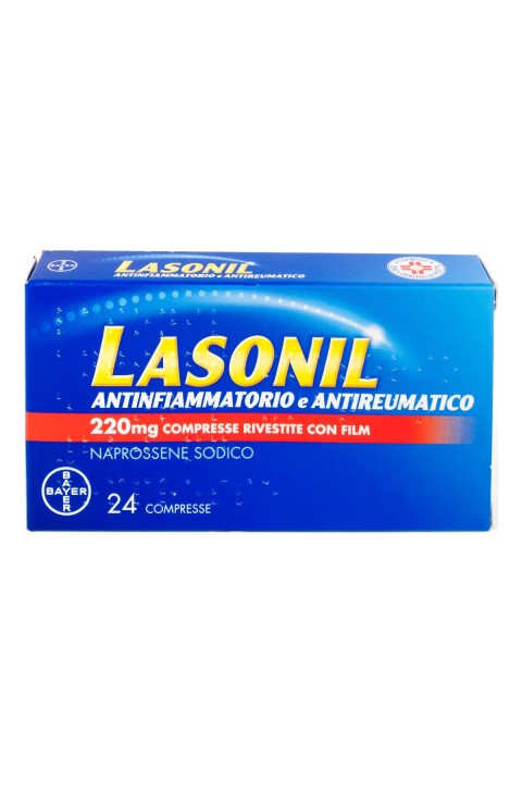 Lasonil Antinfiamm Antidolorifico e Antinfiammatorio contro Dolore Muscolare e Articolare, 24 Compresse