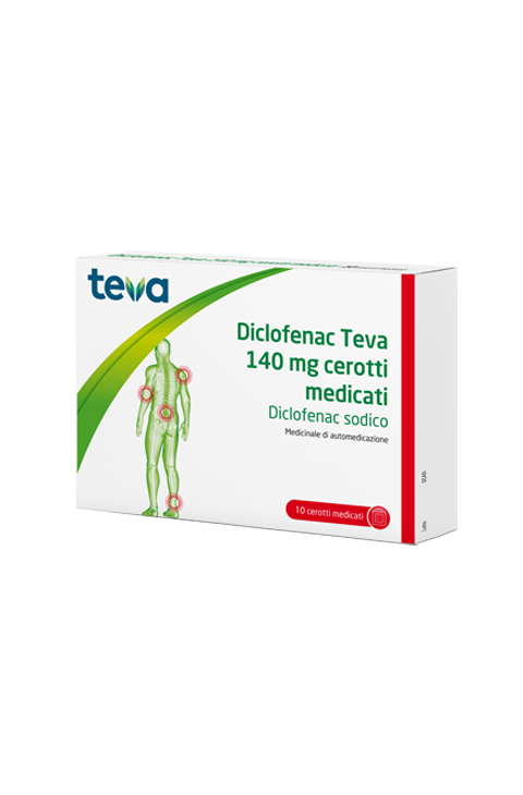 DICLOFENAC TE*10CER MED 140MG