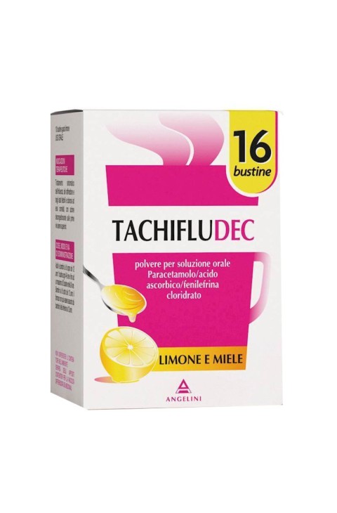 Tachifludec Gusto Limone e Miele, 16 Bustine