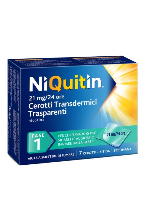 NIQUITIN*7CER TRANSD 21MG/24H