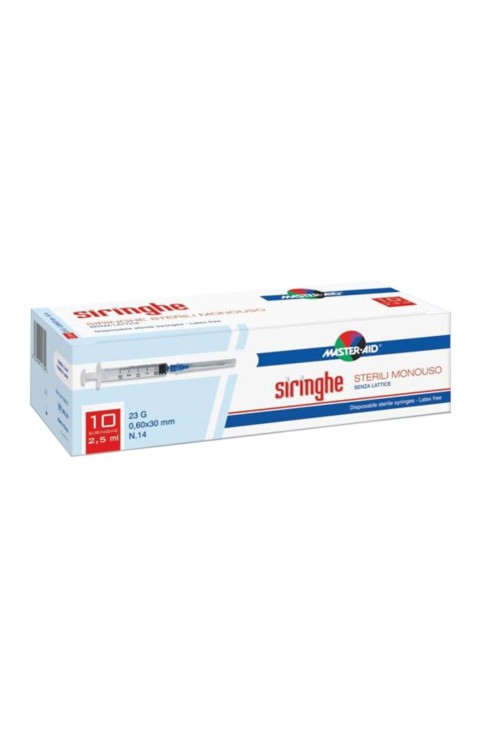 MASTER-AID SIRINGA  2,5ML 10PZ