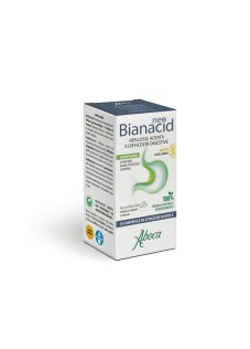 NeoBianacid Reflusso Acidità Difficoltà Digestive Gusto Limone, 14 Compresse