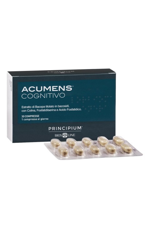Bios Line Principium Acumens Cognitivo Integratore per Memoria 30 Compresse