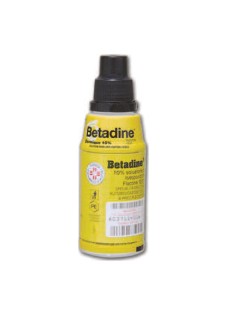 Betadine 10% Soluzione Cutanea 125ml - Disinfettante Iodio per la Pelle