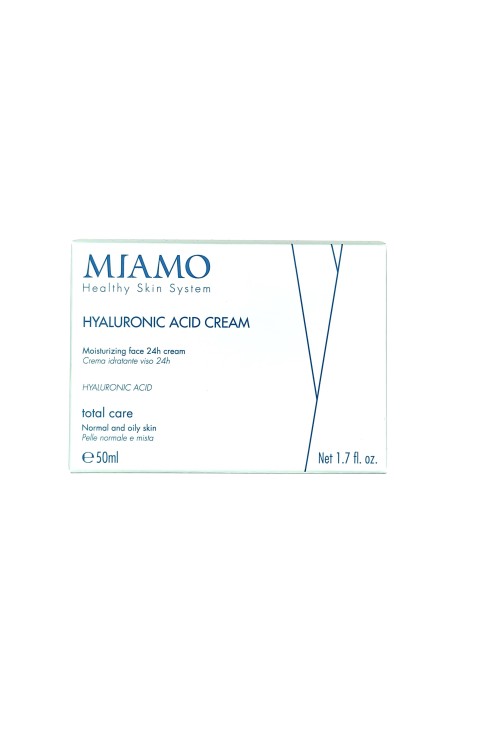 Miamo Hyaluronic Acid Cream Crema Idratante Viso 24h, 50ml Miamo Hyaluronic Acid Cream Crema Idratante Viso 24h, 50ml
