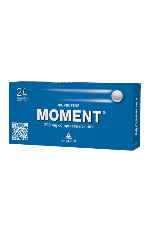 Moment 200mg Ibuprofene Antidolorifico, 24 Compresse Rivestite