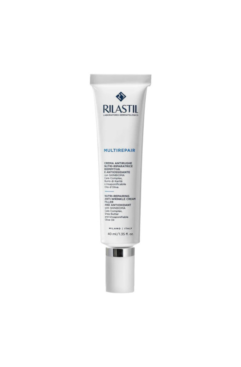 Rilastil Multirepair - Crema Antirughe Nutririparatrice Pelli Molto Secche, 40ml