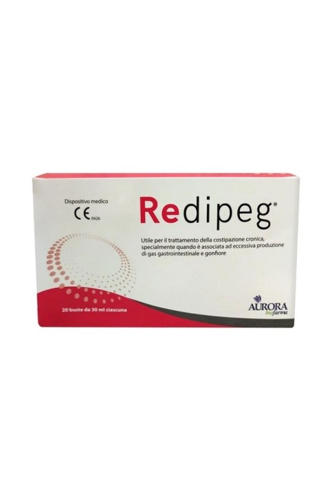 Aurora Biofarma Redipeg Dispositivo Medico, 20 stick pack
 Aurora Biofarma Redipeg Dispositivo Medico, 20 stick pack
