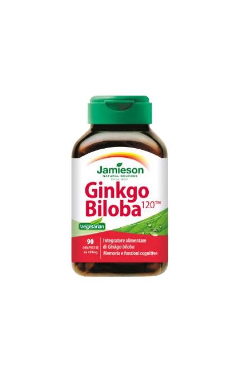 Jamieson Ginkgo Biloba Integratore Alimentare, 90 Compresse