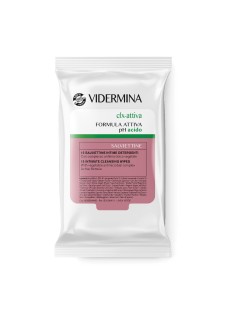 Vidermina Clx Attiva - Salviette Intime Detergenti 15 Pezzi