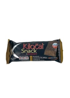 Kilocal Snack - Barretta Dietetica al Cioccolato con Cioccolato Fondente, 33g