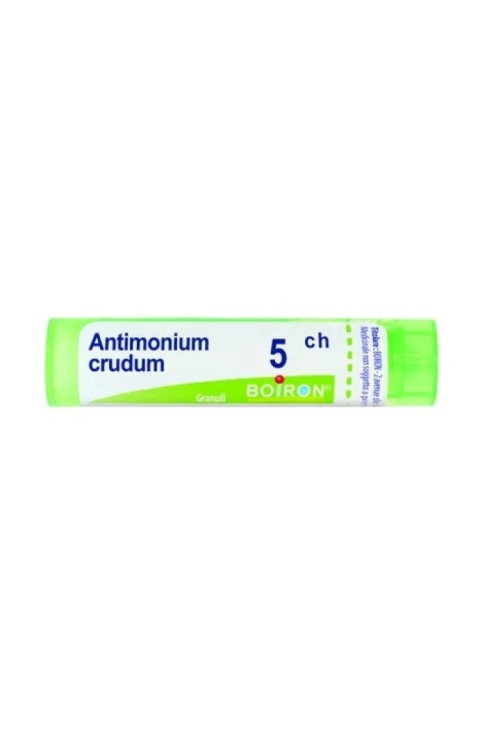 ANTIMONIUM CRUDUM*5CH 80GR 4G ANTIMONIUM CRUDUM*5CH 80GR 4G