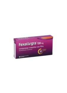 FEXALLEGRA*10CPR RIV 120MG