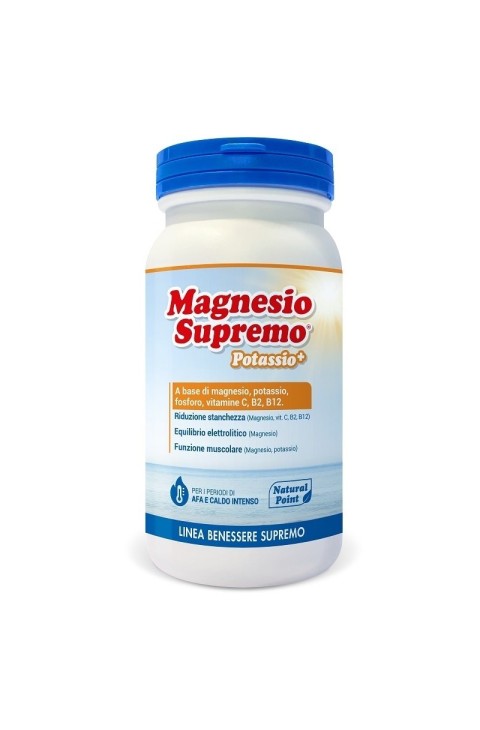 Magnesio Supremo Potassio+ con Magnesio e Potassio Barattolo 150gr