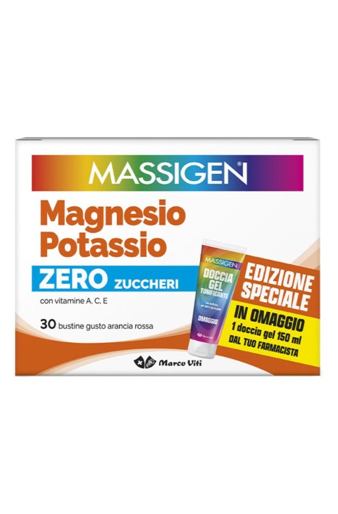 MASSIGEN MAGNESIO POTASSIO SENZA ZUCCHERO 30 BUSTINE EDIZIONE SPECIALE 2025 MASSIGEN MAGNESIO POTASSIO SENZA ZUCCHERO 30 BUSTINE EDIZIONE SPECIALE 2025