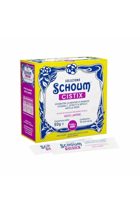 Zentiva Soluzione Schoum - Cistix Integratore Benessere Vie Urinarie, 30 Stick
