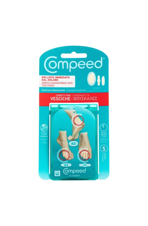 Compeed Cerotti Per Vesciche Misto, 5 Cerotti
