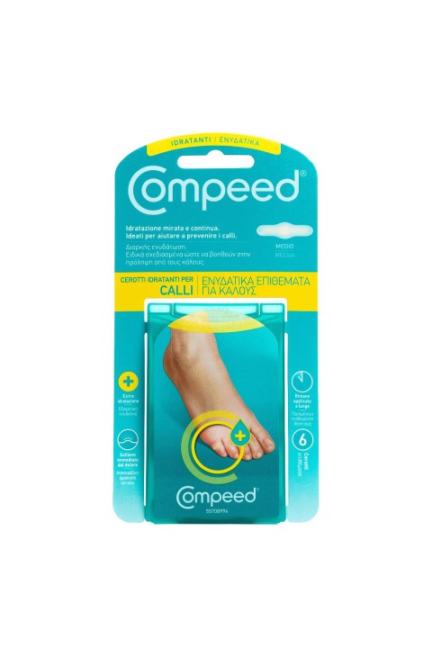 Compeed Cerotti per Calli Idratanti, 6 cerotti
