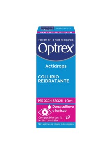 Optrex Actidrops Collirio Idratante per Occhio Secco, 10ml

