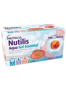 Nutricia Nutilis - Aqua Gel Essential Alimento per Disfagia gusto The alla Pesca, 4x125g
