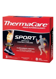 Thermacare Sport Fasce autoriscaldanti 8h, 3 pezzi