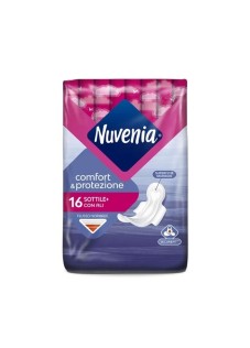Nuvenia Comfort & Protezione - Assorbente con Ali Flusso Normale, 16 Pezzi
