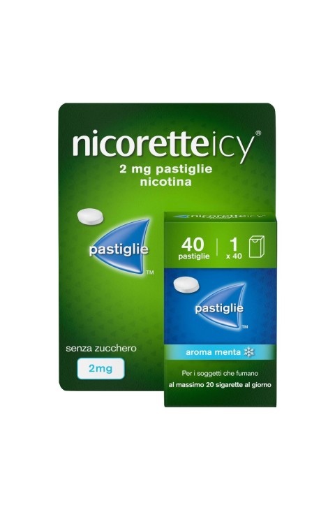 NICORETTEICY*40PAST 2MG