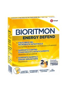 Dompé Bioritmon - Energy Defend Integratore Alimentare Energetico, 14 bustine