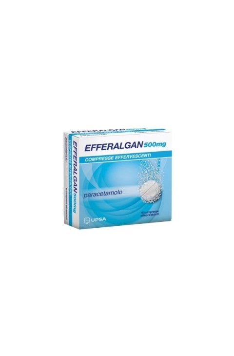 Efferalgan 500mg Dolore e Febbre, 16 Compresse Effervescenti