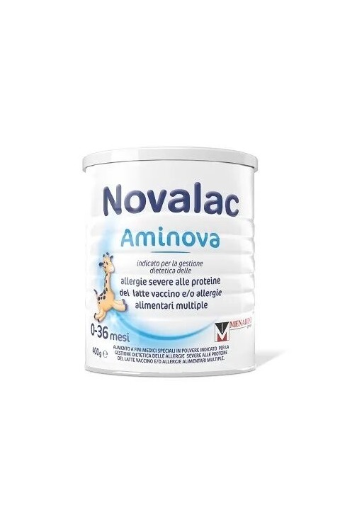 Novalac Aminova Allergie Alimentari Alimento Speciale 0-36 Mesi 400g
