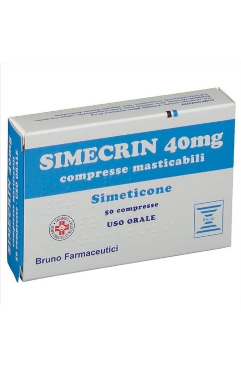 SIMECRIN*50CPR MAST 40MG