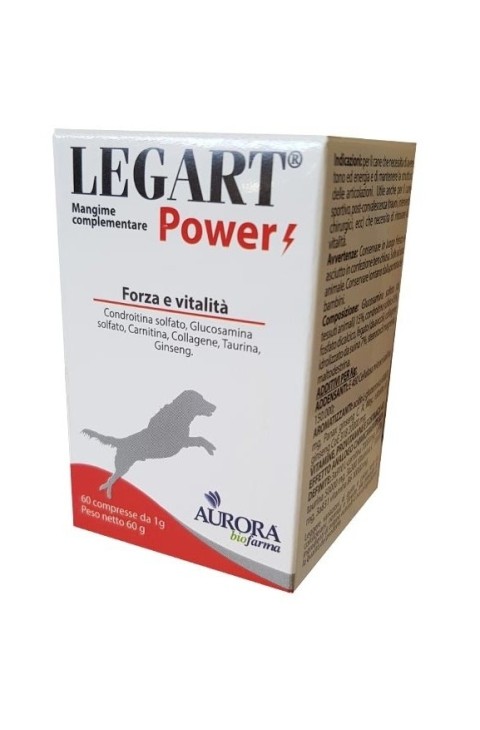 Legart Power Trattamento per benessere articolazioni del cane 60 compresse
Legart Power Trattamento per benessere articolazioni del cane 60 compresse