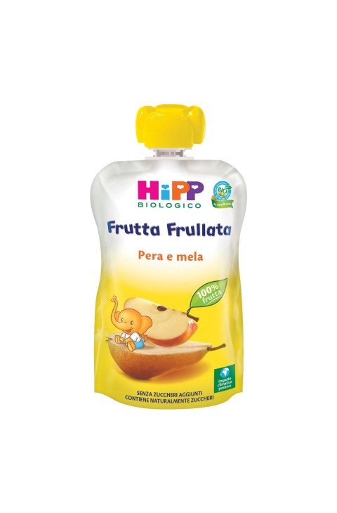 HiPP Bio Frutta Frullata Mela Pera 90g HiPP Bio Frutta Frullata Mela Pera 90g