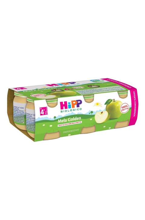 HiPP Omogeneizzato MultiPack Mela Golden 6x80 g