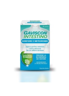 Gaviscon Intestino Gonfiore e Meteorismo Dispositivo Medico, 30 Capsule
