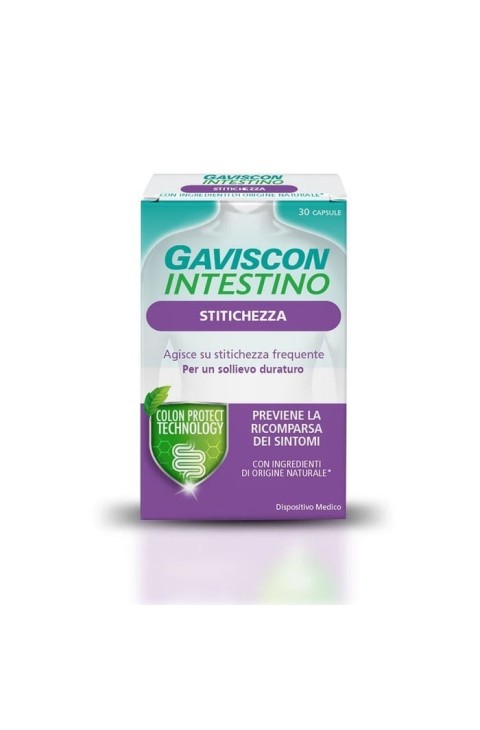 Gaviscon Intestino Stitichezza Dispositivo Medico, 30 Capsule
