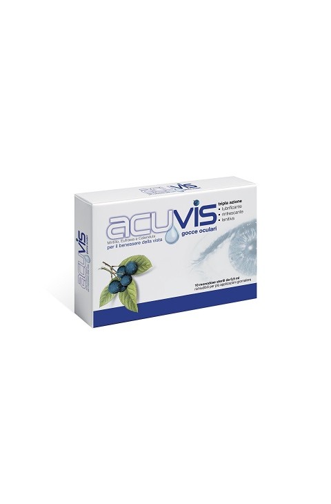 ACUVIS GOCCE OCUL 10FL 0,5ML